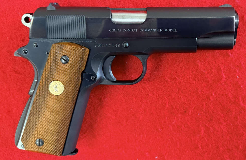 1979 Colt Combat Commander Model .45ACP -No Reserve--img-0