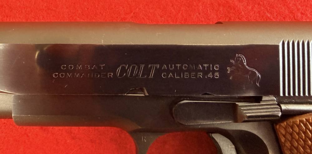 1979 Colt Combat Commander Model .45ACP -No Reserve--img-8