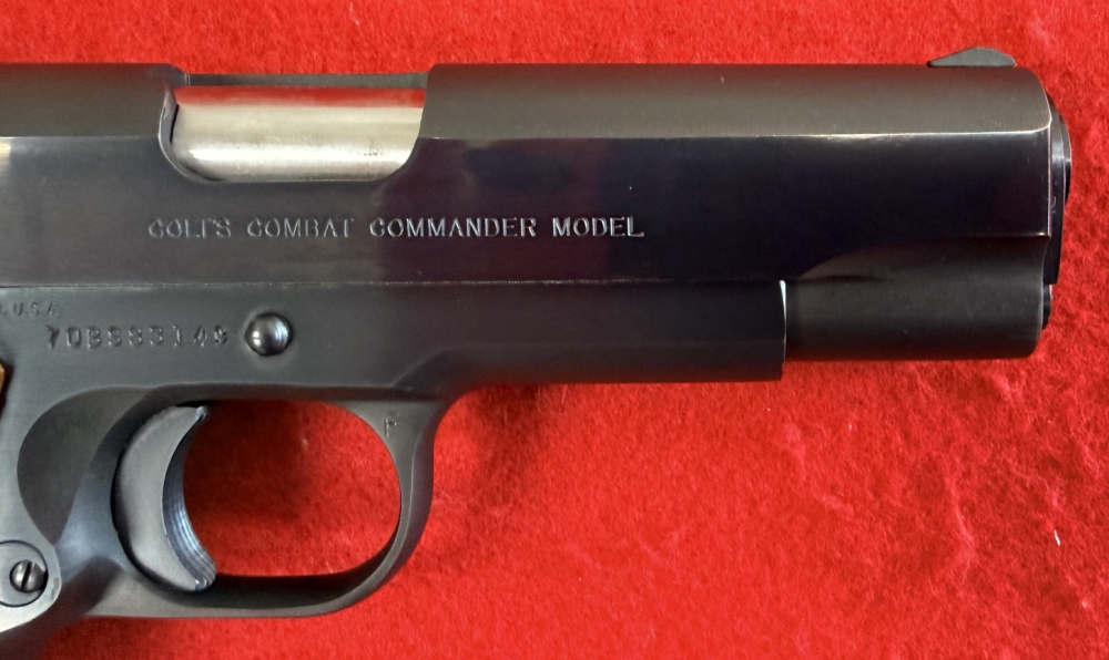 1979 Colt Combat Commander Model .45ACP -No Reserve--img-3