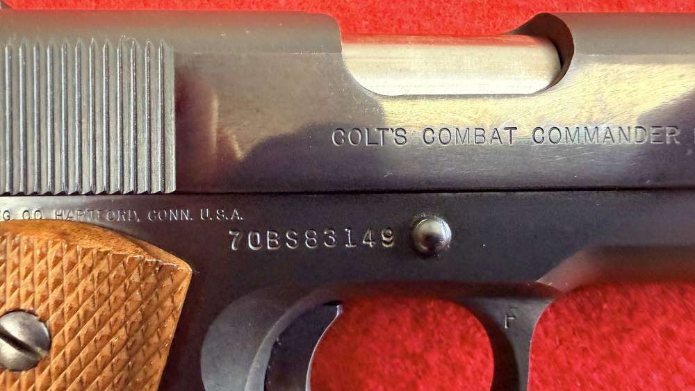 1979 Colt Combat Commander Model .45ACP -No Reserve--img-10