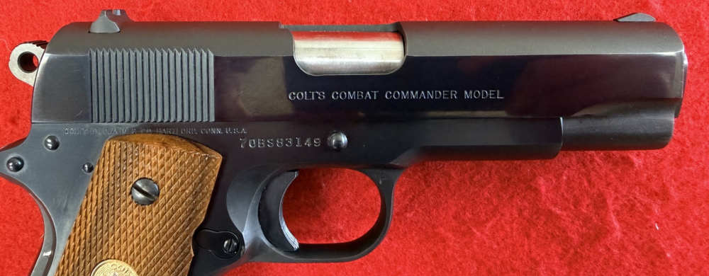 1979 Colt Combat Commander Model .45ACP -No Reserve--img-2