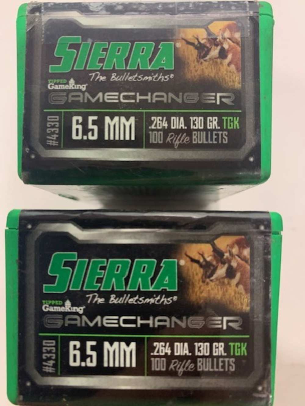 200 Count Sierra 6.5cal 130gr TGK part 4330-img-0