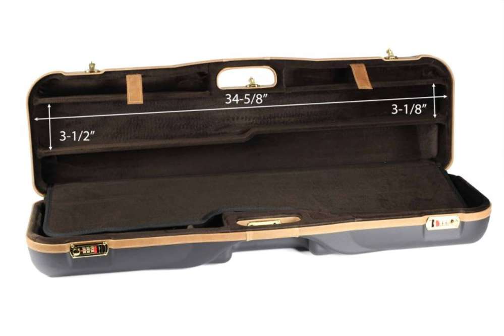 Negrini OU Deluxe 2 Barrel High Rib Combo Shotgun Case – 1646LX-2C/4765-img-2