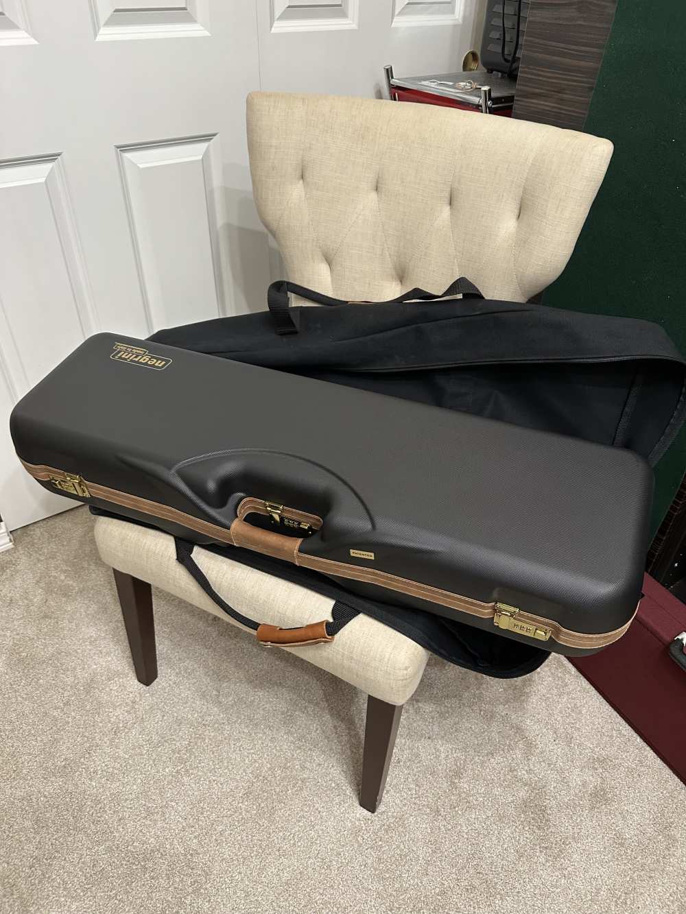 Negrini OU Deluxe 2 Barrel High Rib Combo Shotgun Case – 1646LX-2C/4765-img-6