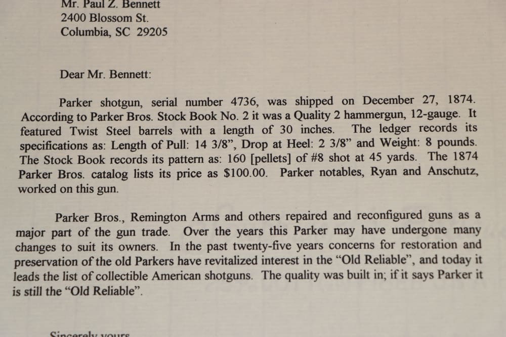 Rare & Early Parker Brothers Lifter Hammer Shotgun 12 Ga c. 1874-img-94