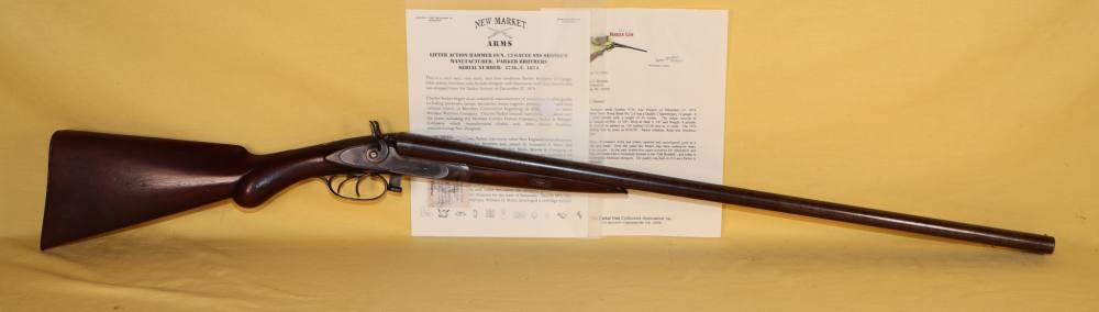 Rare & Early Parker Brothers Lifter Hammer Shotgun 12 Ga c. 1874-img-0