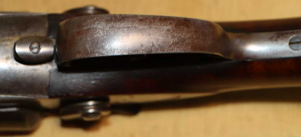 Rare & Early Parker Brothers Lifter Hammer Shotgun 12 Ga c. 1874-img-48
