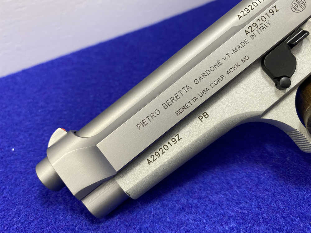2021 Beretta 92FS Inox 9mm SS 4.9" *HEAD-TURNING ITALIAN MADE HANDGUN*-img-10