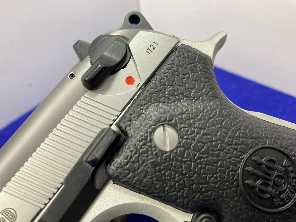 2021 Beretta 92FS Inox 9mm SS 4.9" *HEAD-TURNING ITALIAN MADE HANDGUN*-img-7