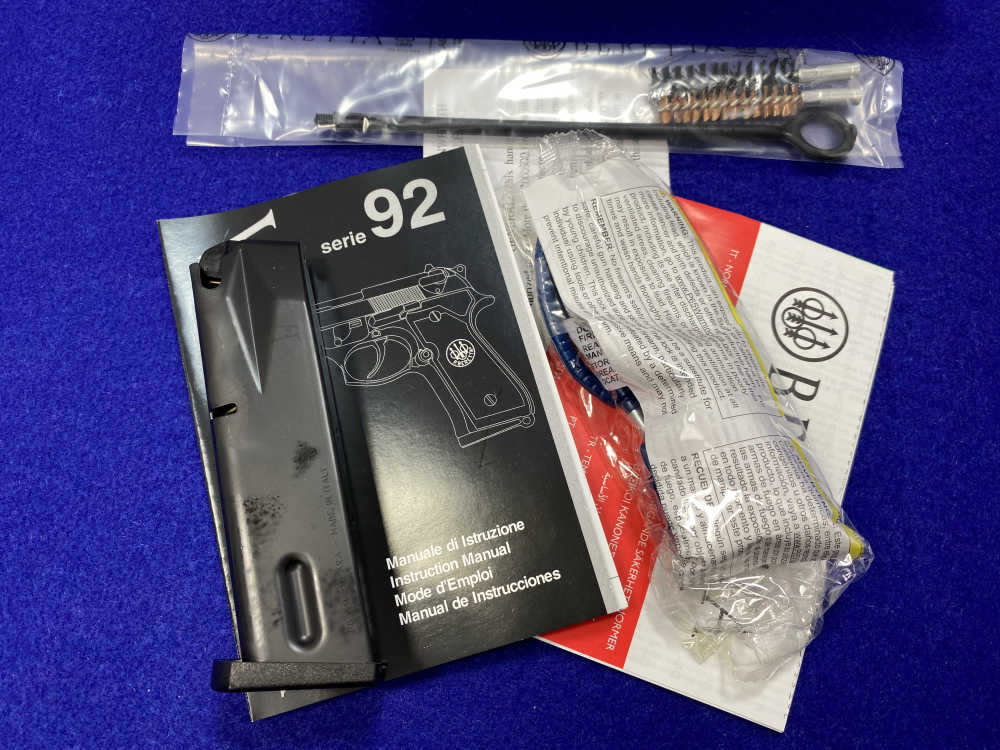 2021 Beretta 92FS Inox 9mm SS 4.9" *HEAD-TURNING ITALIAN MADE HANDGUN*-img-3