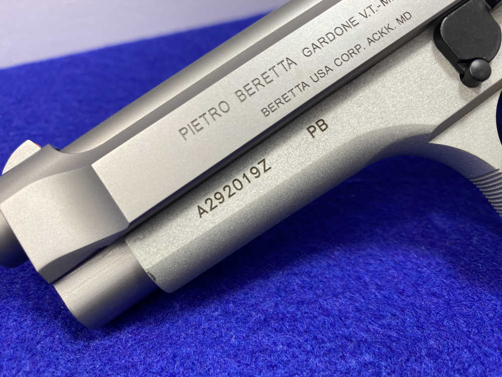 2021 Beretta 92FS Inox 9mm SS 4.9" *HEAD-TURNING ITALIAN MADE HANDGUN*-img-12