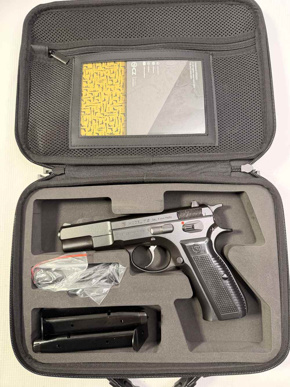 NEW! CZ MODEL 75 LEGEND 9MM PISTOL 99026 4.6” 16+1-img-3