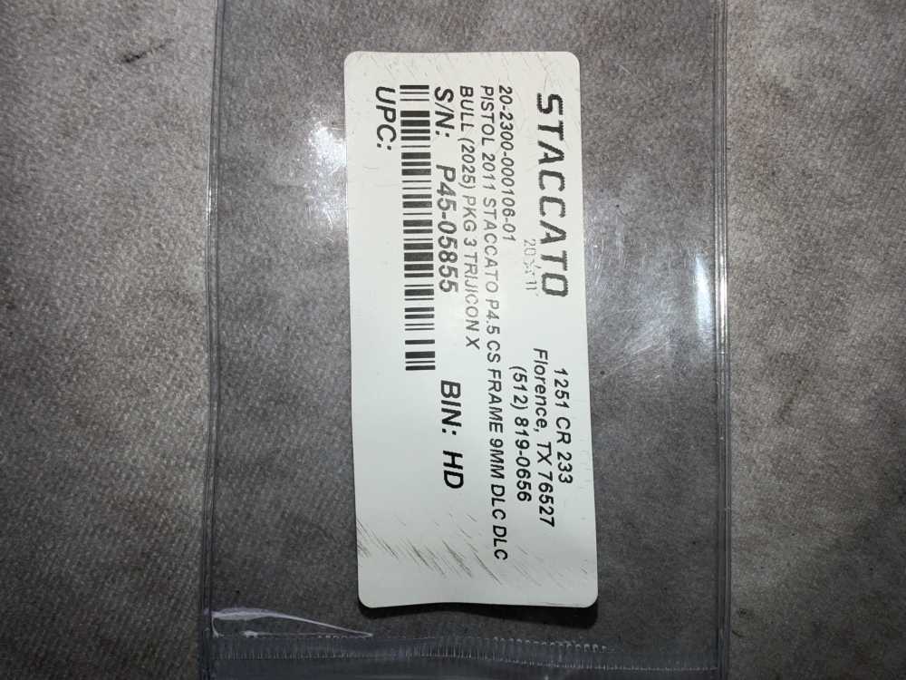 MINT! STACCATO P4.5 HD X-SERIES 9MM 2011 PISTOL RMR ORIG CASE 4 MAGS-img-22