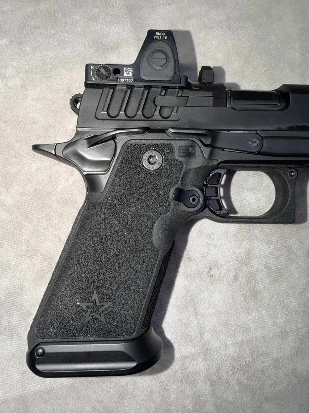 MINT! STACCATO P4.5 HD X-SERIES 9MM 2011 PISTOL RMR ORIG CASE 4 MAGS-img-5