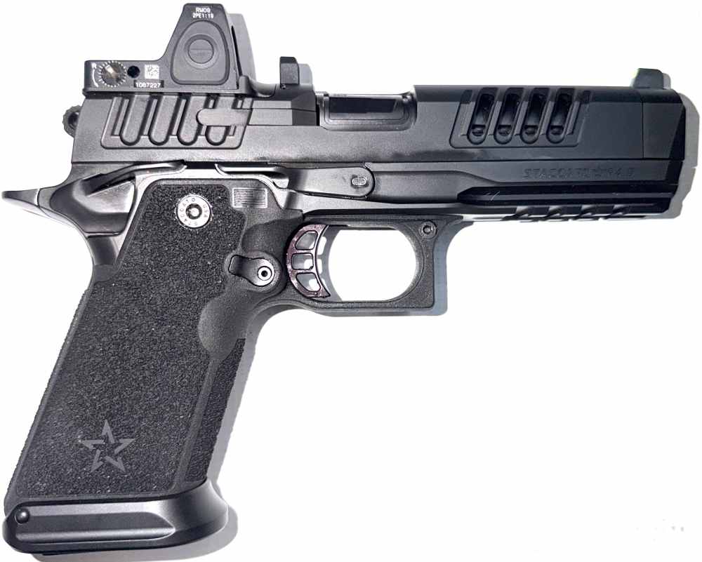 MINT! STACCATO P4.5 HD X-SERIES 9MM 2011 PISTOL RMR ORIG CASE 4 MAGS-img-4