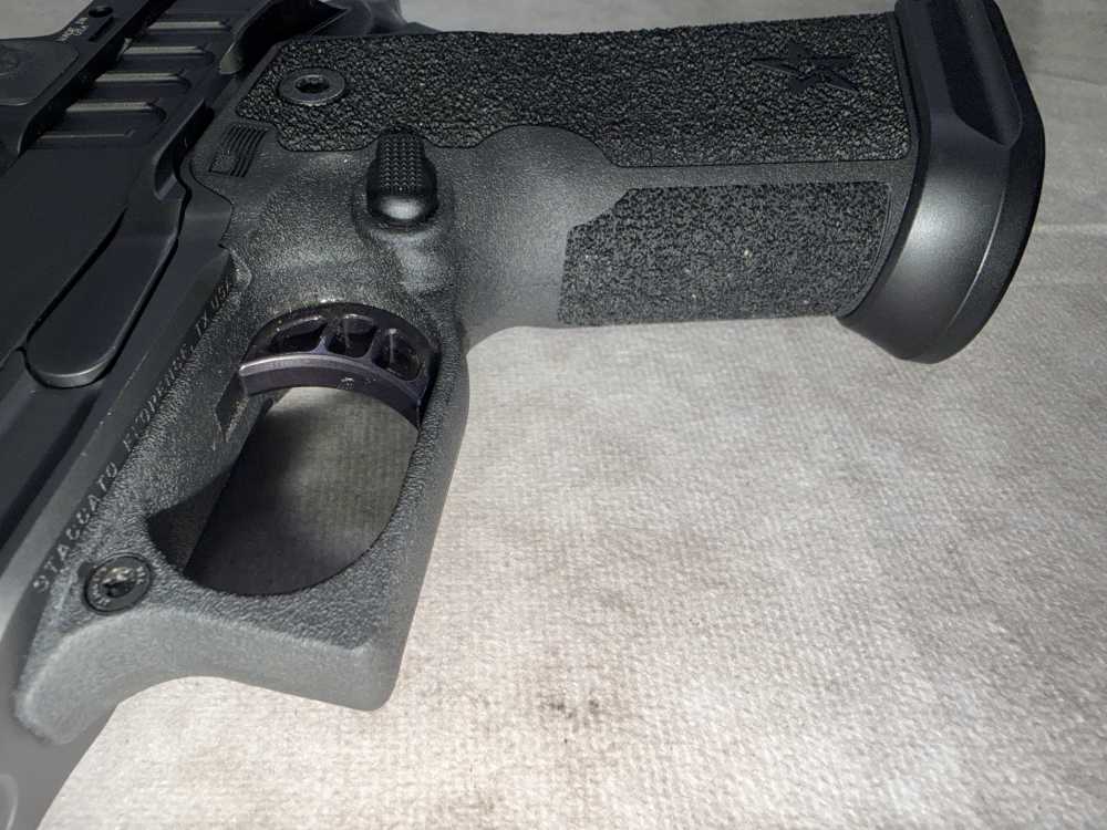 MINT! STACCATO P4.5 HD X-SERIES 9MM 2011 PISTOL RMR ORIG CASE 4 MAGS-img-14