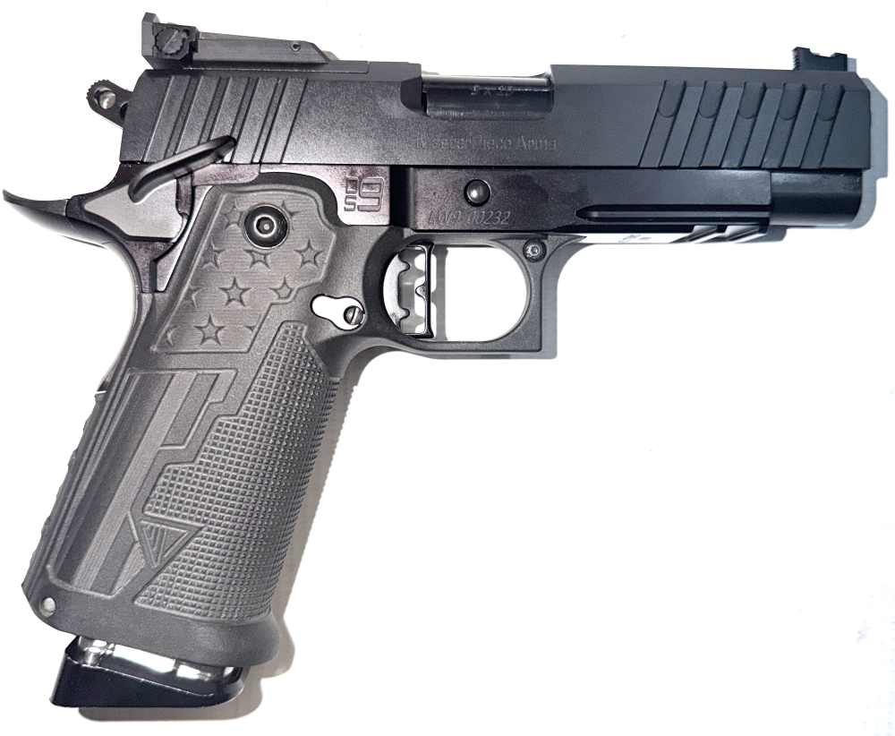 USED! MPA MASTERPIECE ARMS DS9 COMMANDER 9MM PISTOL MJD GRIP LEFT SAFETY-img-3