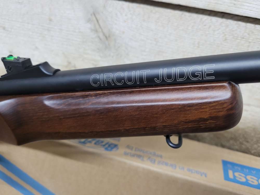 New Rossi Circuit Judge Hardwood 45Colt/410Bore -img-8