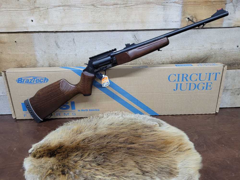 New Rossi Circuit Judge Hardwood 45Colt/410Bore -img-1
