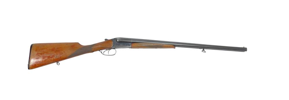 Russian Baikal side-by-side (SxS) 12 gauge shotgun with double triggers-img-0