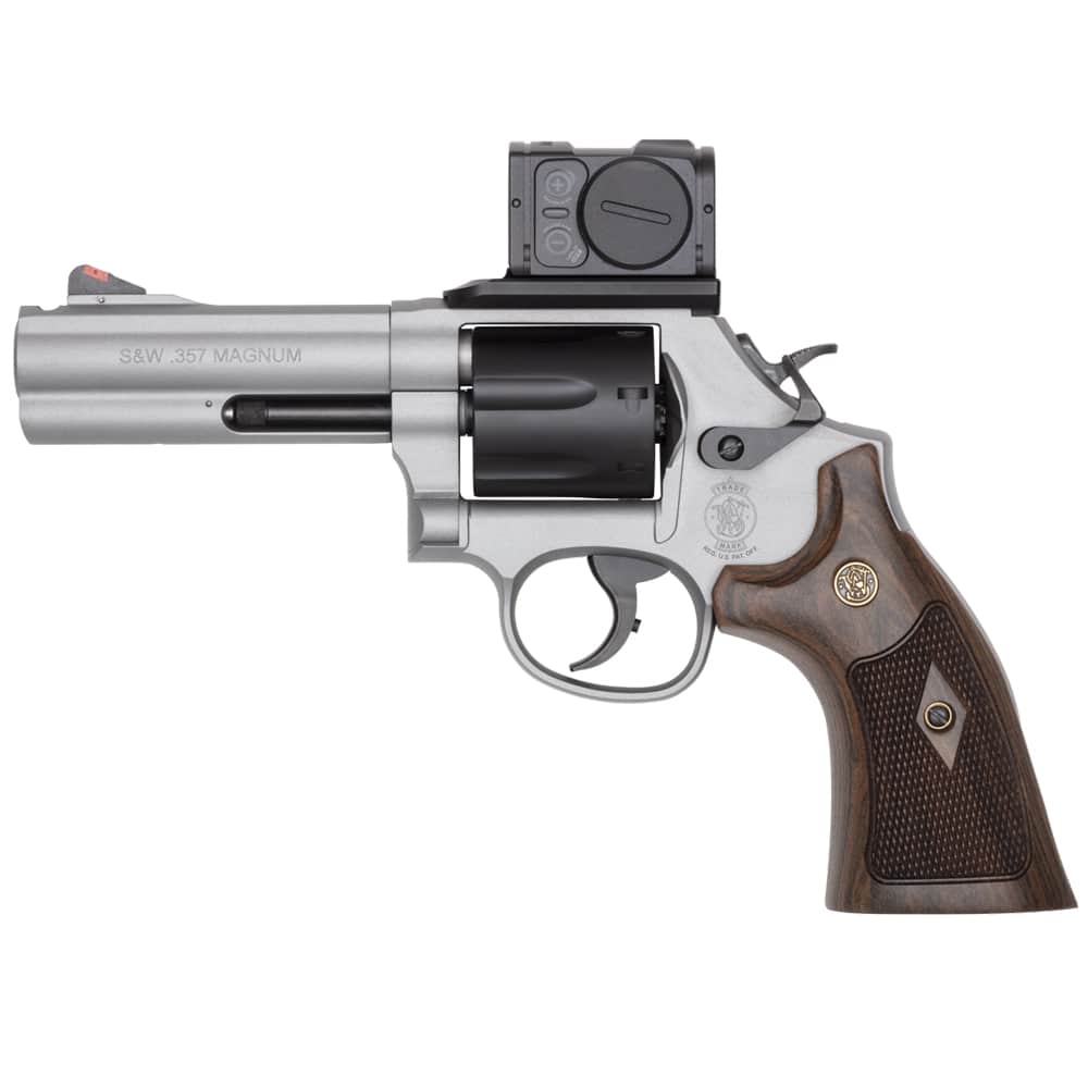 Smith & Wesson 686+ Spec Series R-4" Ported Bbl (357 Mag) ACRO-Titanium-img-0