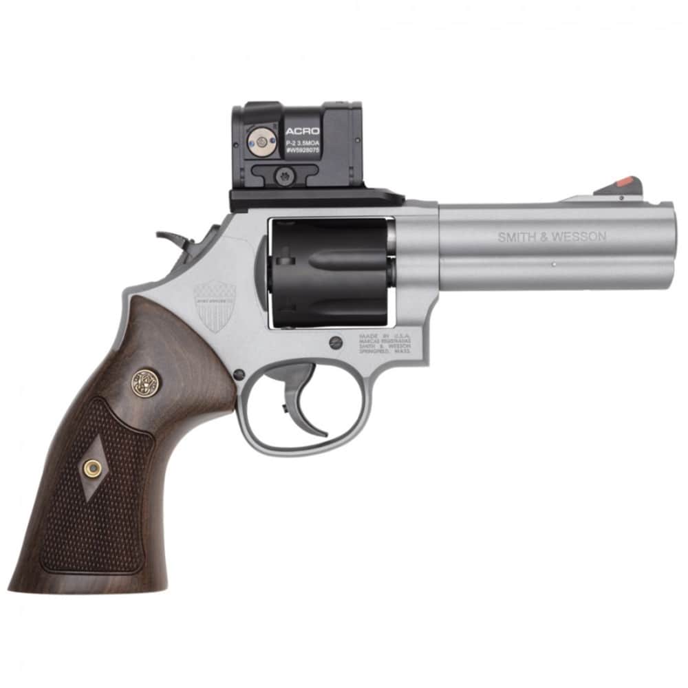 Smith & Wesson 686+ Spec Series R-4" Ported Bbl (357 Mag) ACRO-Titanium-img-1