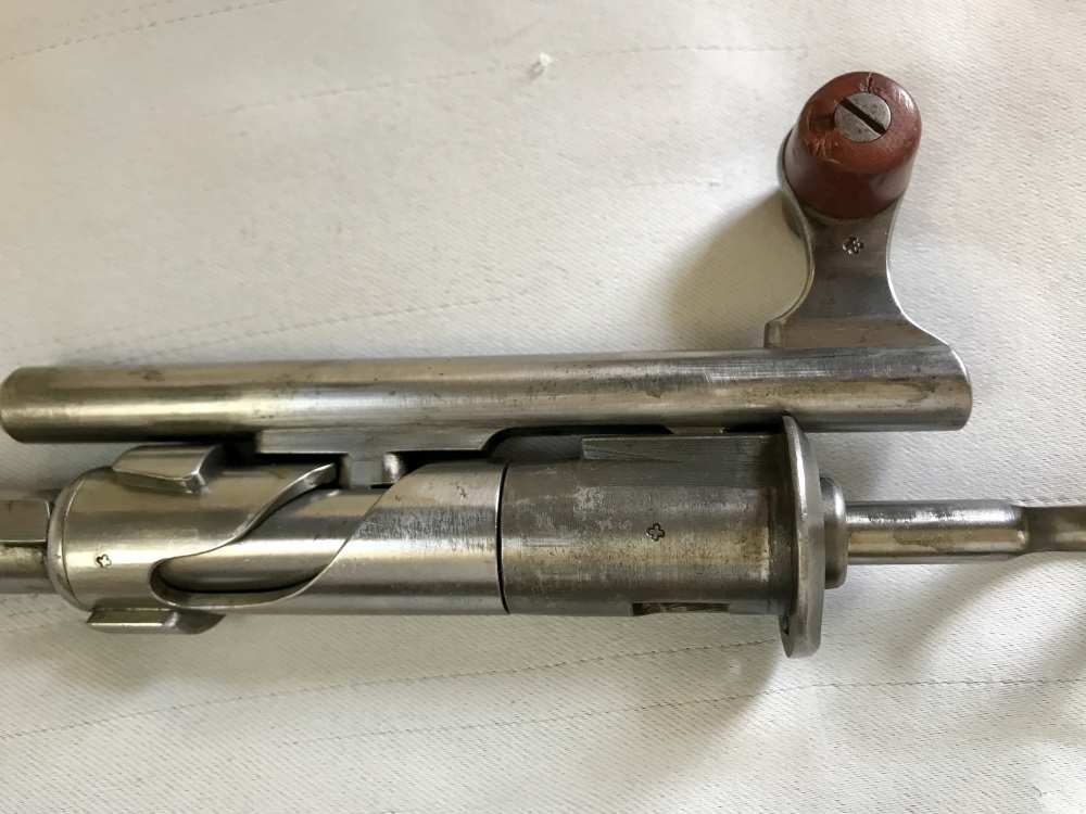 All Matching WW1 Swiss K11 w/ -RARE - H.S. Matching Year SAWBACK Bayonet-img-11