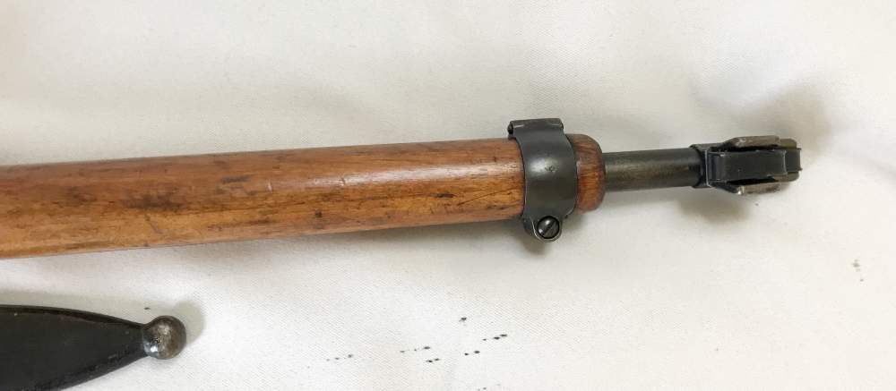All Matching WW1 Swiss K11 w/ -RARE - H.S. Matching Year SAWBACK Bayonet-img-7
