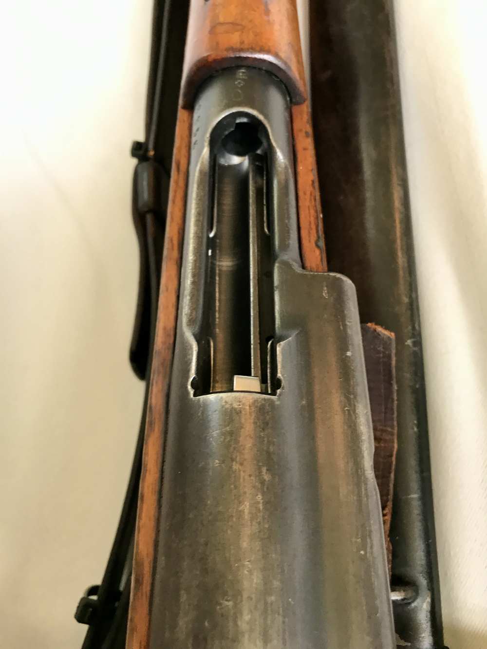 All Matching WW1 Swiss K11 w/ -RARE - H.S. Matching Year SAWBACK Bayonet-img-13