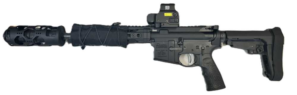 Daniel Defense DDM4Pistol 5.56 11" BBL W/Optic, FRT & Suppressor *NEW*-img-0