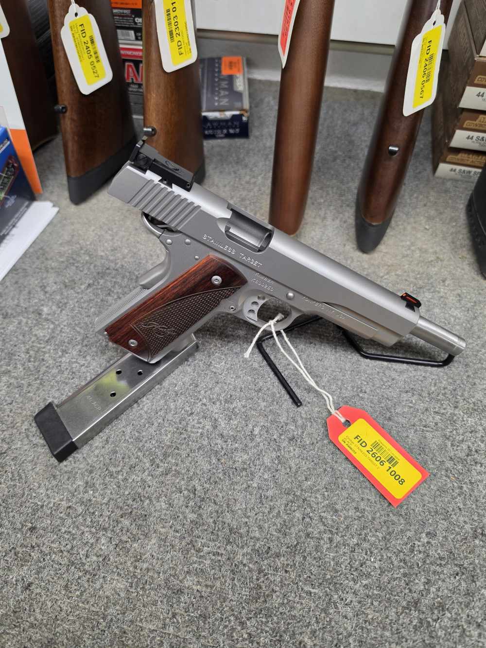Kimber Stainless Steel TARGET .45 ACP USED K600253-img-0