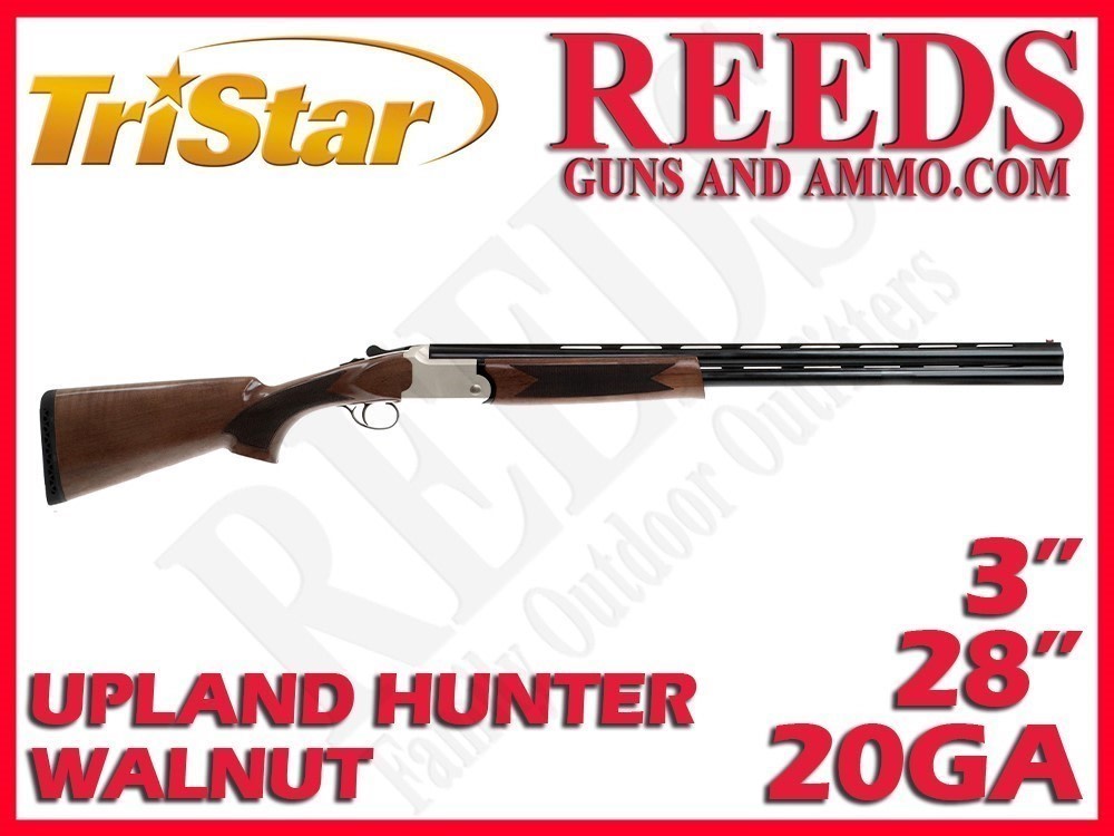 Tristar Upland Hunter Walnut Nickel ST 20 Ga 3in 28in 97071-img-0