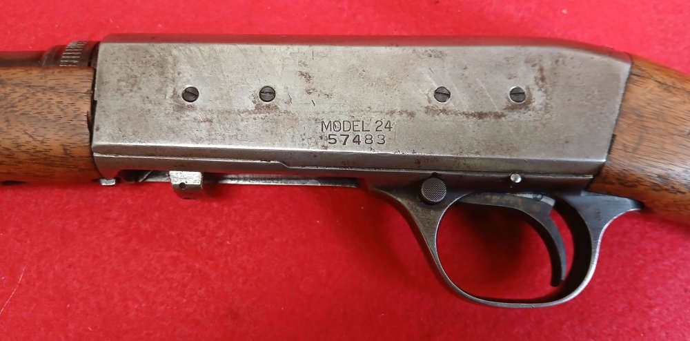 Remington model 24 Tube fed semi-auto  .22 Short Penny Auction-img-2