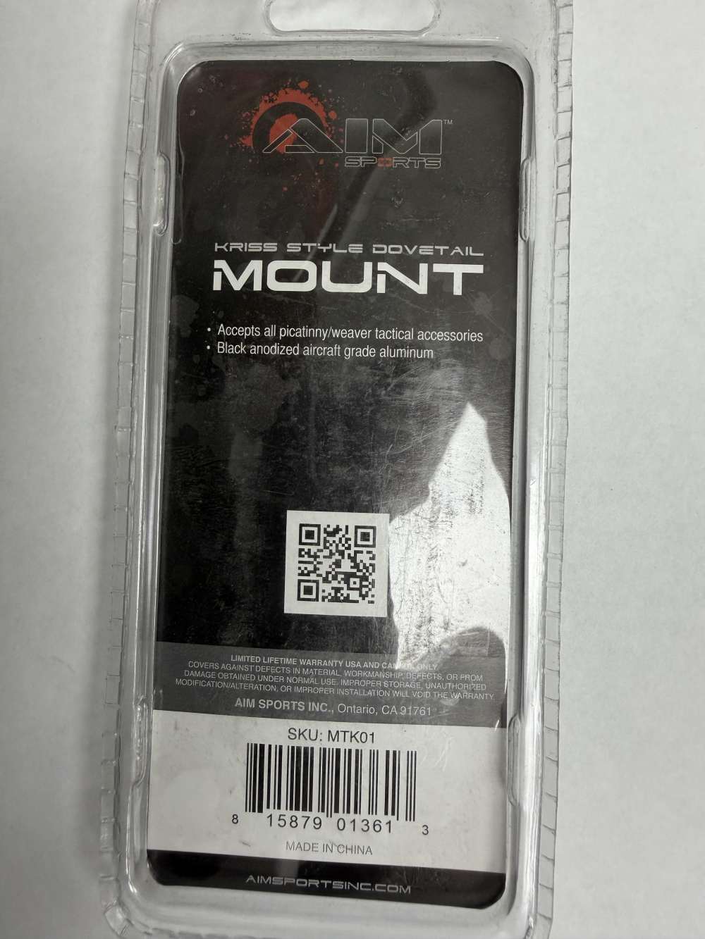 Kriss Style Dovetail Mount Multiple Options, AIM SPORTS, -img-3
