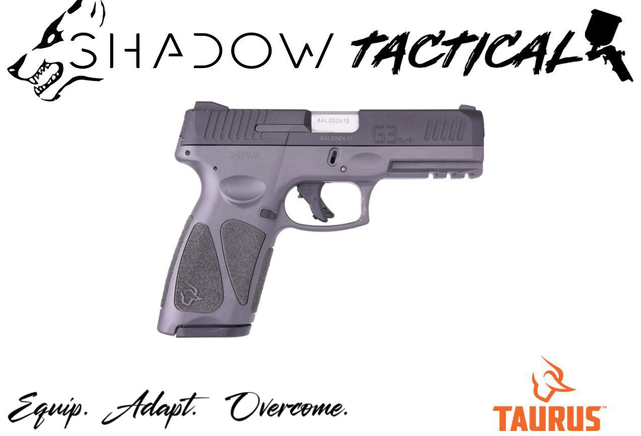 Taurus G3, 9mm Luger, 17+1 Capacity, Striker Fired, Gray Polymer-img-0