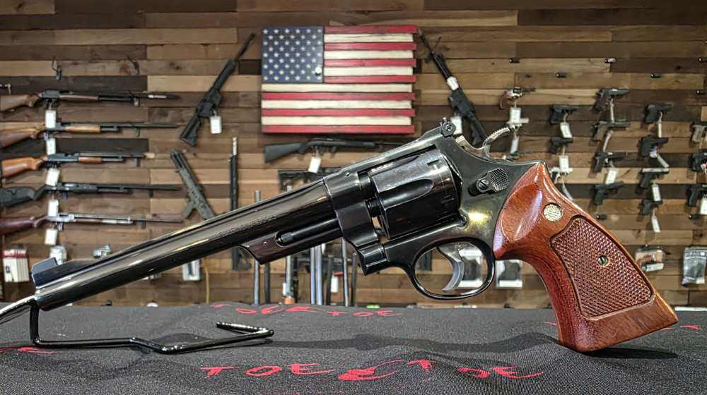 Very Good S&W 27-2 357 Mag 8-3/8" Barrel 6 Shot w/Box-img-0