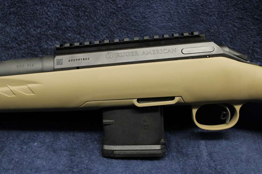 Ruger American Ranch Gen 1 300 BLK, AR Style 10 RD mag, like new-img-5