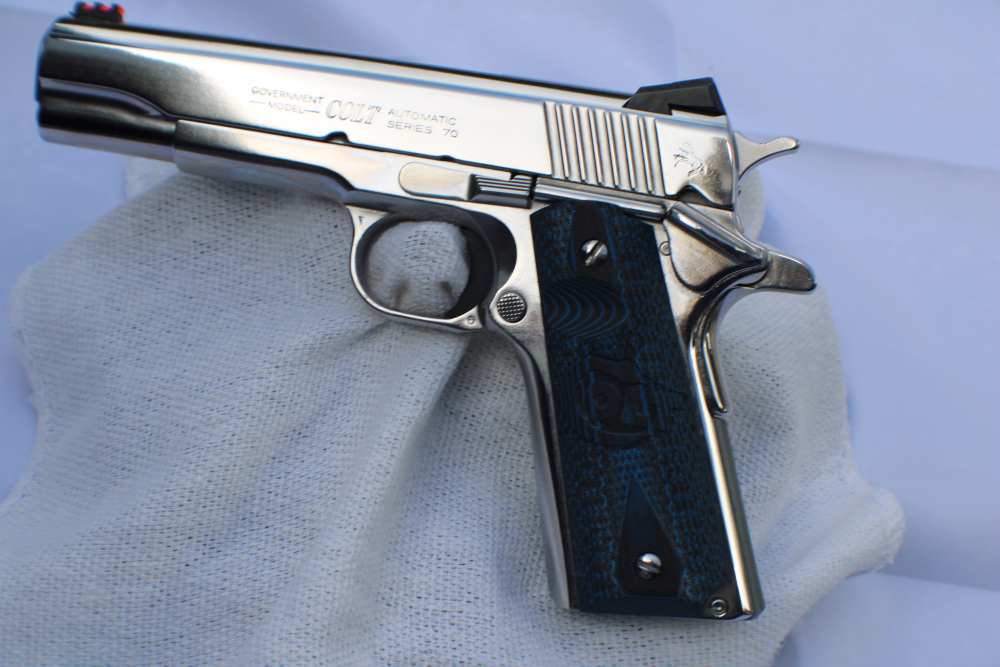  BRIGHT STAINLESS Colt Competition .38 SUPER GOVT 1911 Model O1073CCS - NEW-img-12