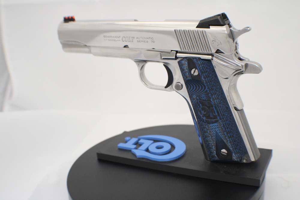  BRIGHT STAINLESS Colt Competition .38 SUPER GOVT 1911 Model O1073CCS - NEW-img-6