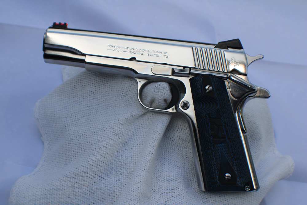  BRIGHT STAINLESS Colt Competition .38 SUPER GOVT 1911 Model O1073CCS - NEW-img-11