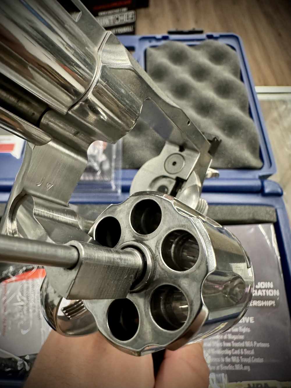 Colt Python 4.25in w/ extra grip and Wilson Combat sight-img-3