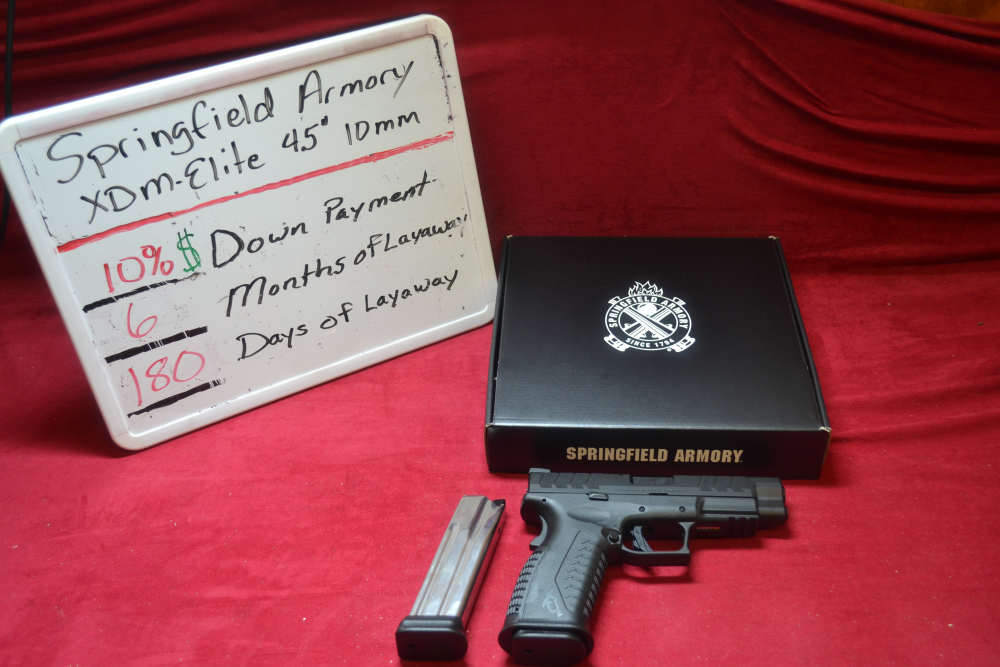 Springfield Armory XDM Elite OSP 10mm 4.5"Barrel, Layaway Available.-img-0