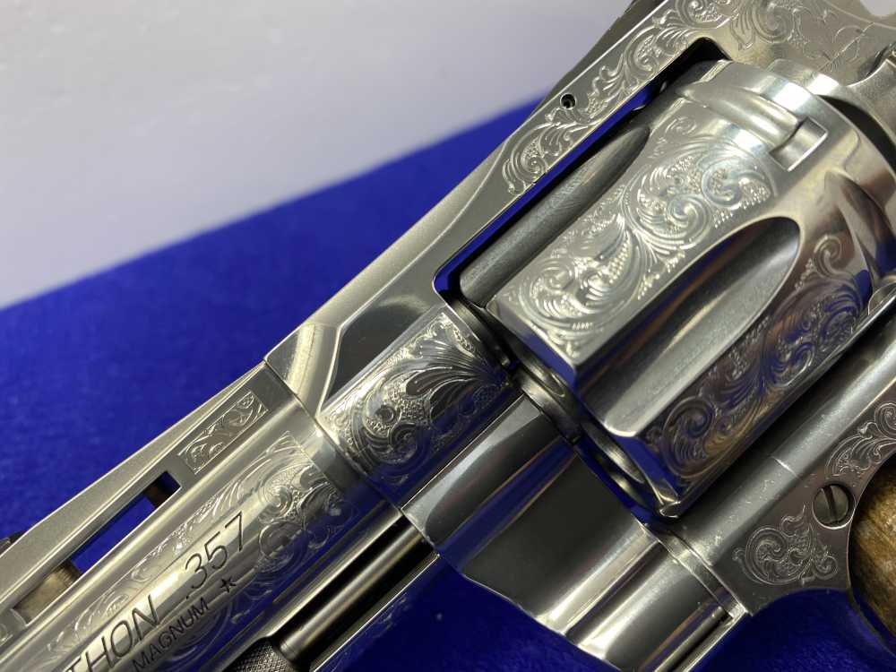 2022 Colt Python .357 Magnum Stainless 3"*BEAUTIFUL SCROLL ENGRAVED PYTHON*-img-14
