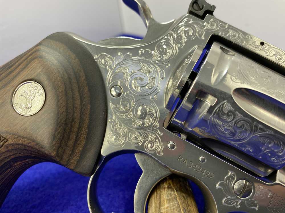 2022 Colt Python .357 Magnum Stainless 3"*BEAUTIFUL SCROLL ENGRAVED PYTHON*-img-22