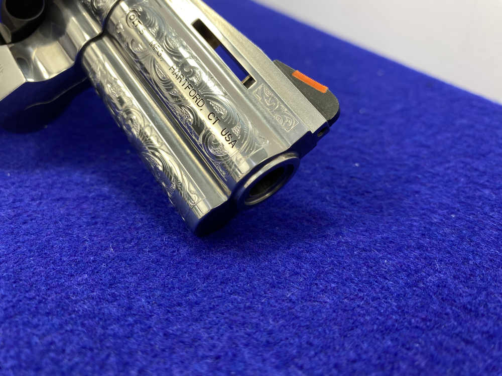 2022 Colt Python .357 Magnum Stainless 3"*BEAUTIFUL SCROLL ENGRAVED PYTHON*-img-28