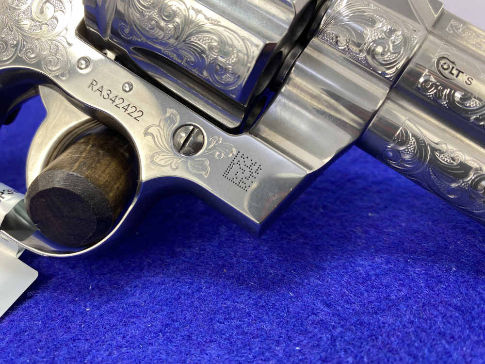 2022 Colt Python .357 Magnum Stainless 3"*BEAUTIFUL SCROLL ENGRAVED PYTHON*-img-30