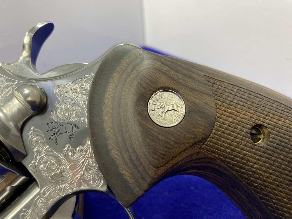 2022 Colt Python .357 Magnum Stainless 3"*BEAUTIFUL SCROLL ENGRAVED PYTHON*-img-8