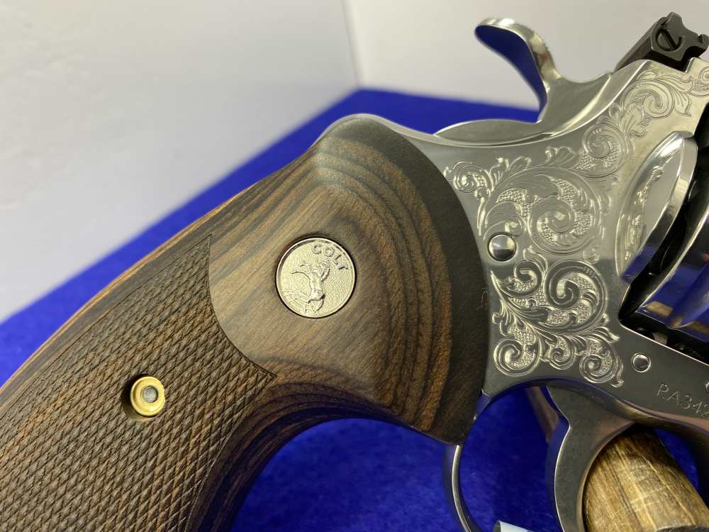 2022 Colt Python .357 Magnum Stainless 3"*BEAUTIFUL SCROLL ENGRAVED PYTHON*-img-21