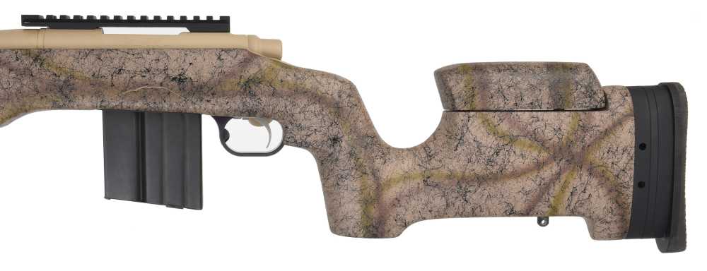 Red Hawk Rifles Remington 700 .300 AAC Blackout BLK 17" bbl Desert FDE Camo-img-9