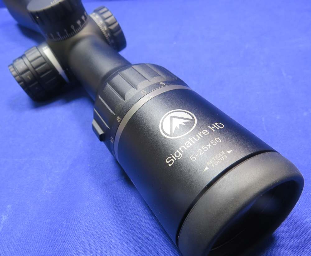 Burris Signature HD 5-25x50mm FFP Riflescope w/ illuminated reticle - NEW-img-5